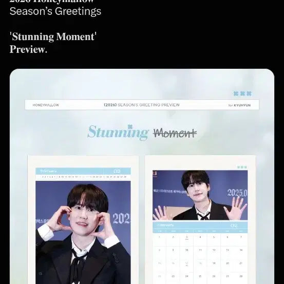 [BUNJANG] Super Junior Kyuhyun 2026 Season&