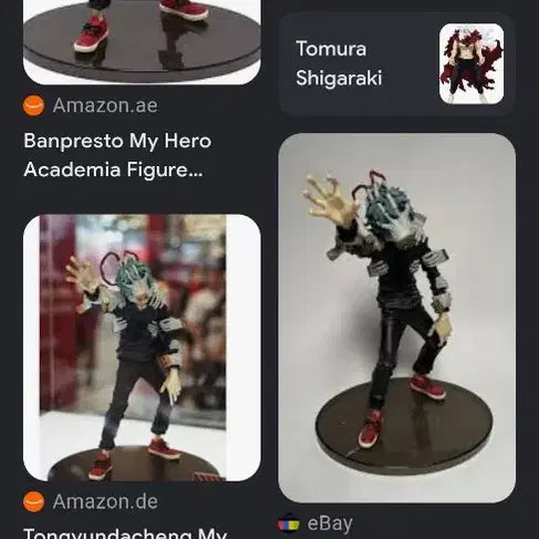 [BUNJANG] Banpresto Tomura Shigaraki Figure / 시가라키 토무라 반프레스토 피규어