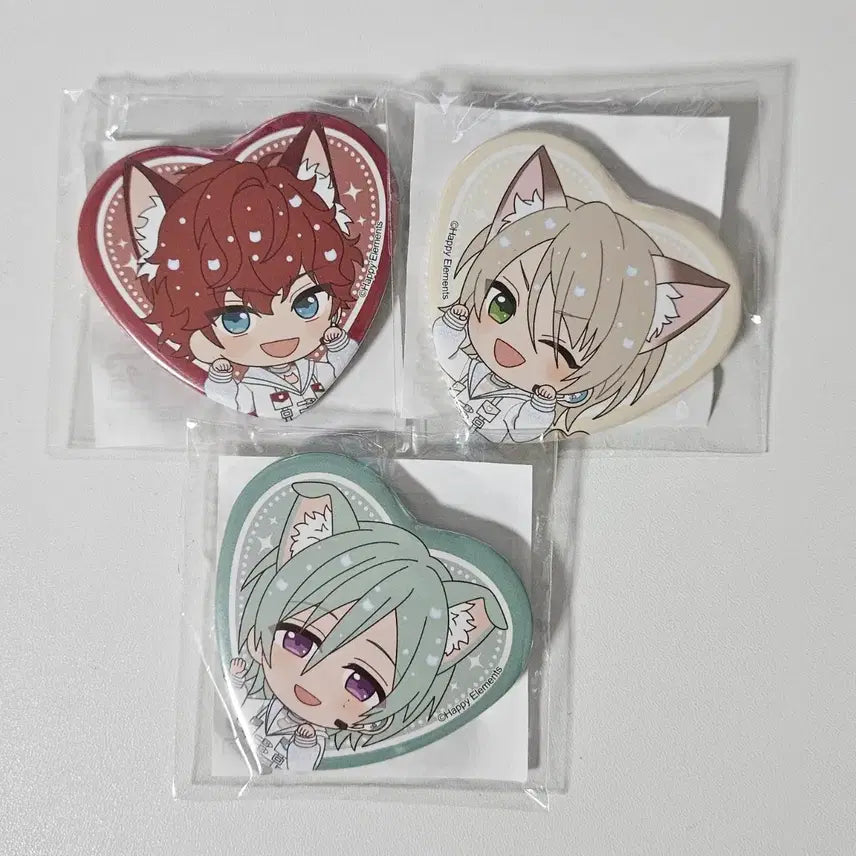 [BUNJANG] Ensemble Stars Hiiragi Hiirro Aira Tatsumi Nanja Town Can Badge / 앙스타 히이로 아이라 타츠미 난쟈타운 캔뱃지 뱃지