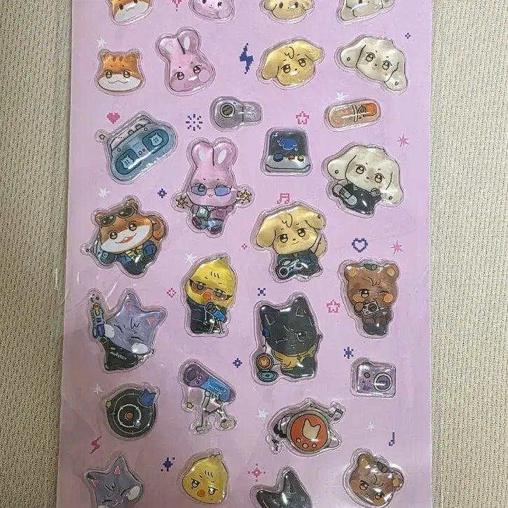 [BUNJANG] Ateez Aniteez 3D Sticker Photocard / 포카x)에이티즈 애니티즈 3D 스티커