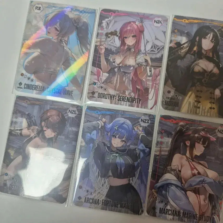 [BUNJANG] Niko Summer Pop-Up AR Card Set 5th Edition / 니케 여름 팝업 ar카드 5탄 6종 일괄