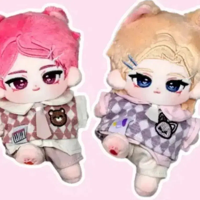 [BUNJANG] PLAVE Unofficial 10cm Plushies Noah Bambi + Pajama Set / 플레이브 비공식 솜깅 10cm 챱쁜라 노아 밤비 + 잠옷 세트