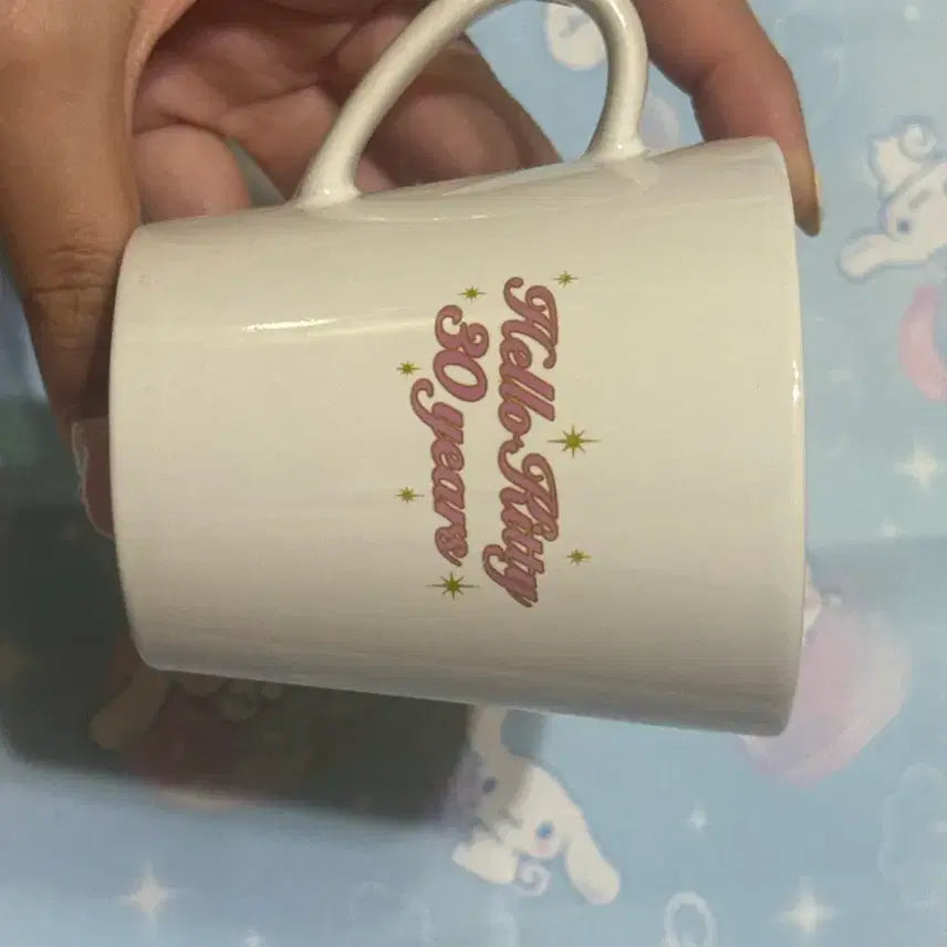 [BUNJANG] Sanrio Hello Kitty 30th Anniversary Classic Mug Cup / 고전 헬로키티 머그컵 키티컵 30주년 컵