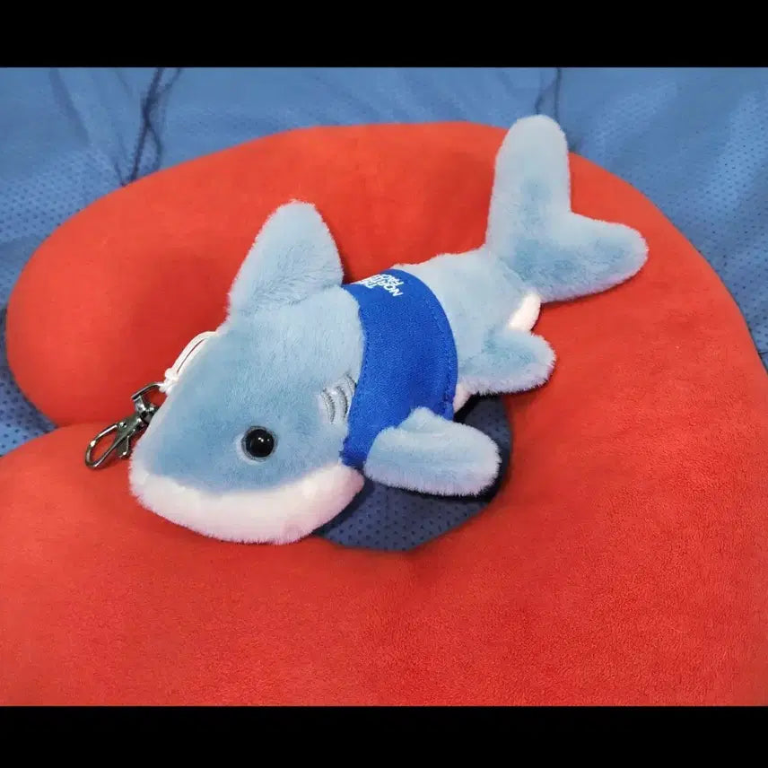 [BUNJANG] The North Face Baby Shark Doo Doo Doo Plush Keychain / 노스페이스  애기상어 뚜루