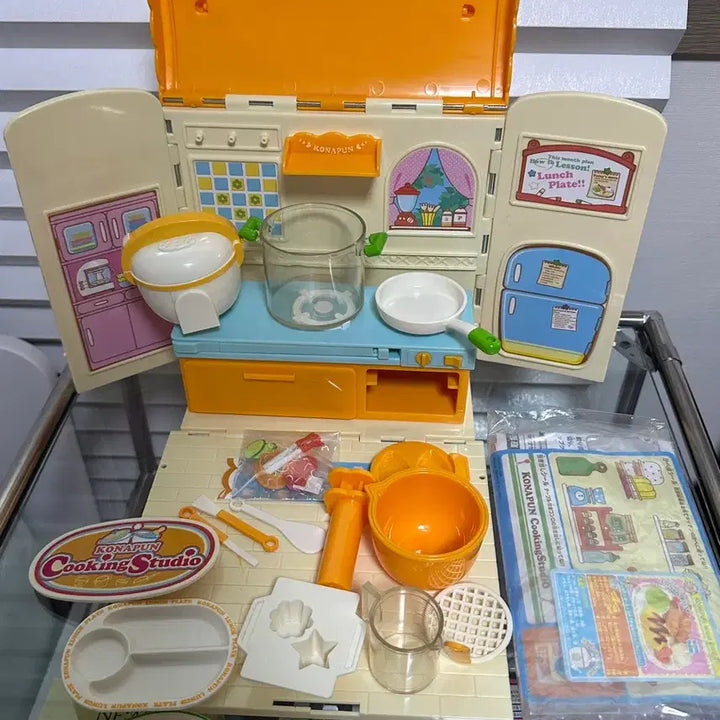 [BUNJANG] Bandai KONA FUN Cooking Studio + 4 Set / 가루쿡 코나푼 쿠킹스튜디오 +4종세트