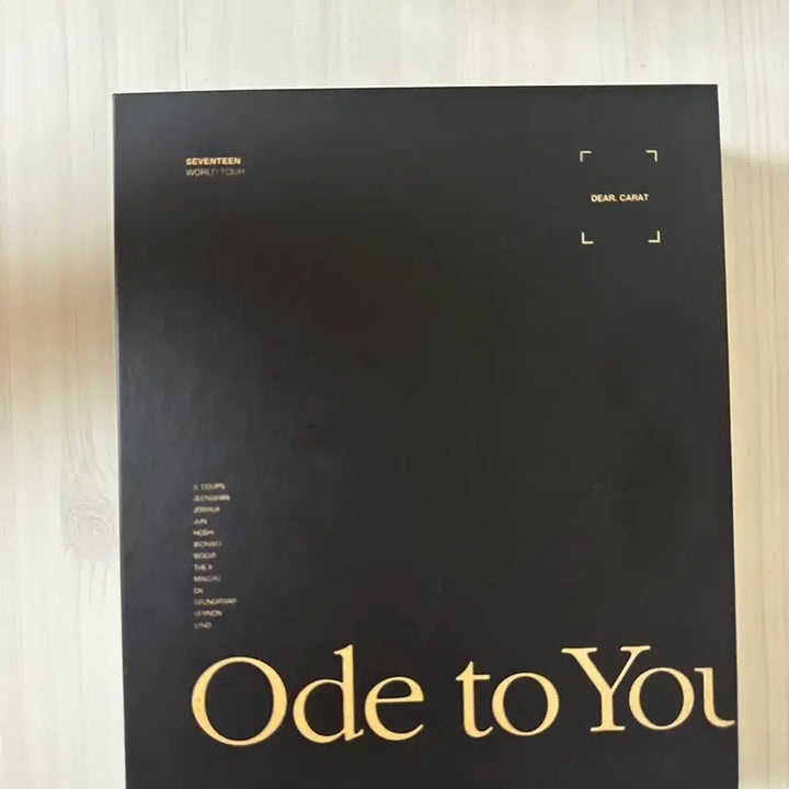 [BUNJANG] Seventeen Ode to You World Tour Concert DVD / 세븐틴 Ode to You 월드투어 콘서트 MD 세븐틴 dvd