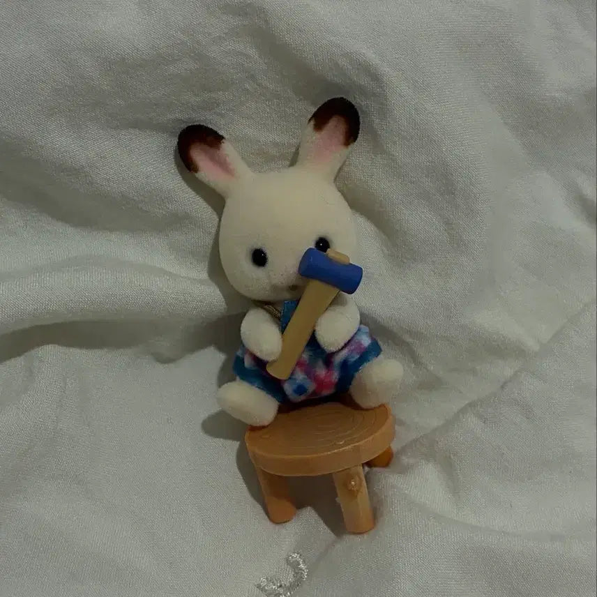 [BUNJANG] Sylvanian Families Baby Architect Series Rabbit / 실바니안 아기 건축가 시리즈 토끼