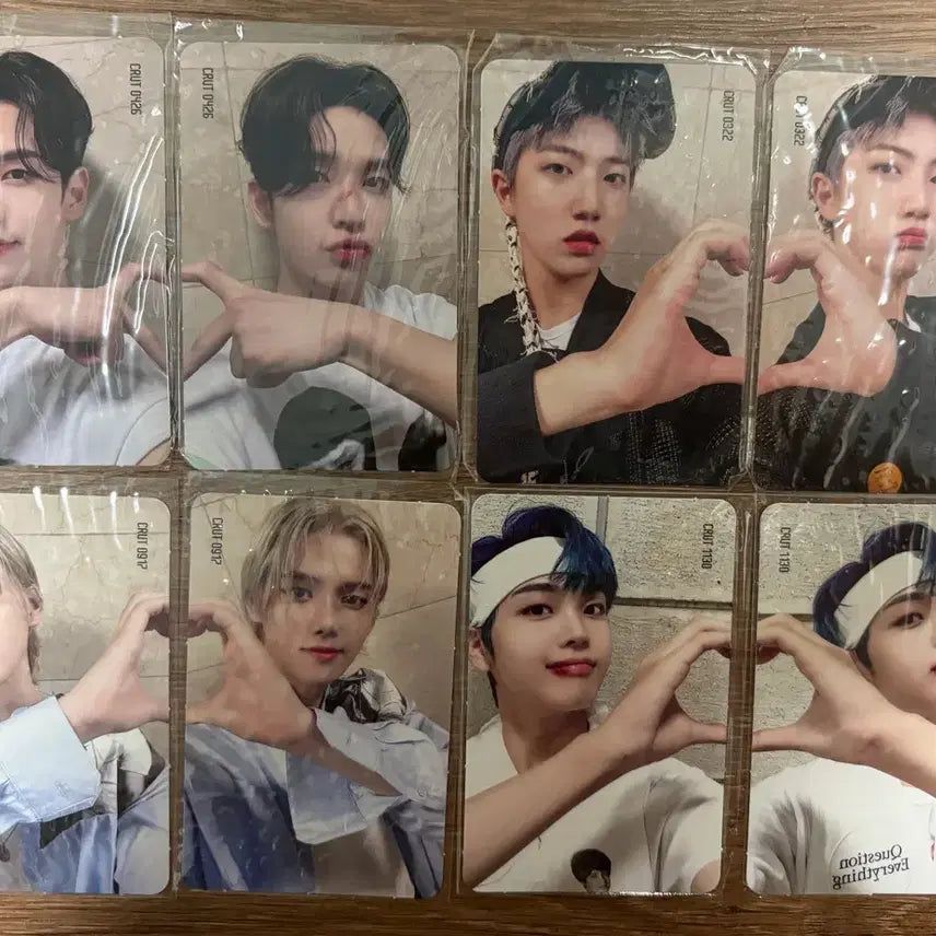 [BUNJANG] CRAVITY Album POB Heart Photocard Bundle Set / 크래비티 앨범 특전 하트 포카 일괄