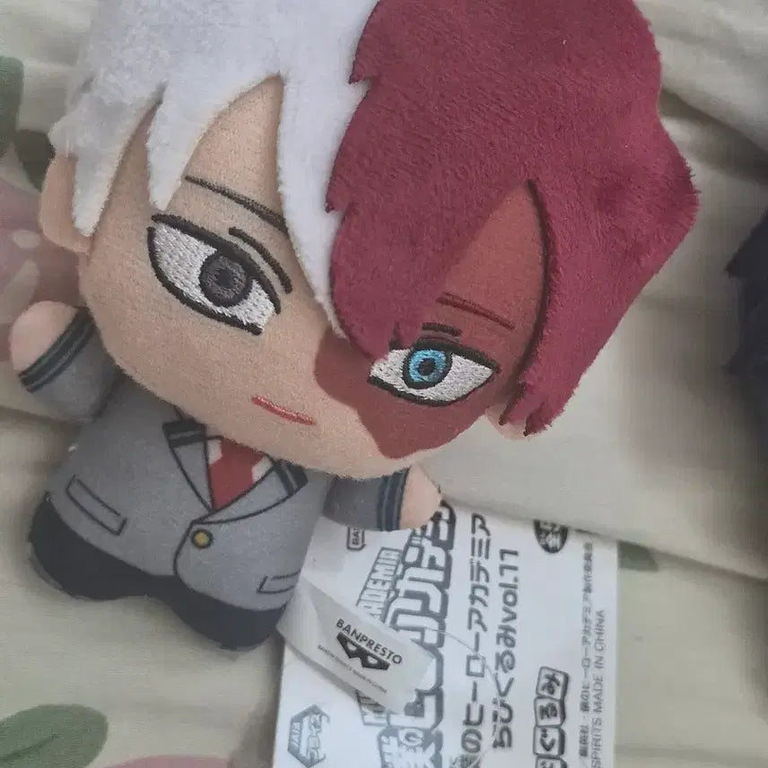 [BUNJANG] My Hero Academia Shoto Todoroki School Uniform Chibi Plush / 나히아 쇼토 교복 치비누이