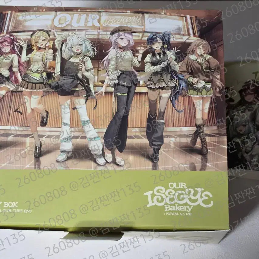 [BUNJANG] Ishyari Idol Our Bakery Offline Limited Photocard Box Set / 이세돌 이세계아이돌 아우어베이커리 오프한정 포카 박스 세트