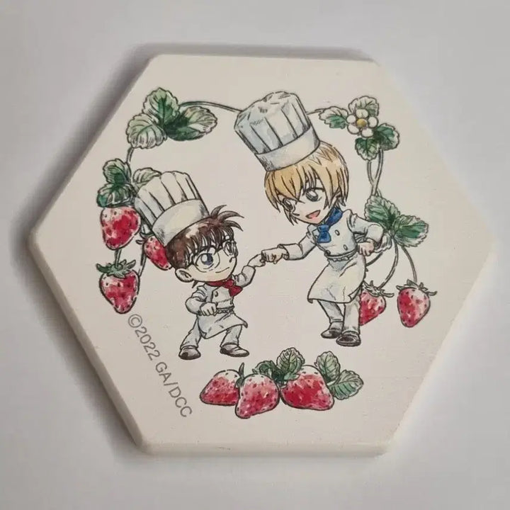 [BUNJANG] Detective Conan Wooden Coaster / 명탐정 코난 코스터