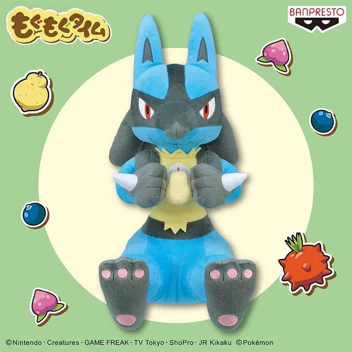[BUNJANG] Banpresto Pokemon Mogumogu Time Lucario Plush / 일반택비포함) 포켓몬스터 반프레스토 모구모구타임 루카리오 인형 판매합니다