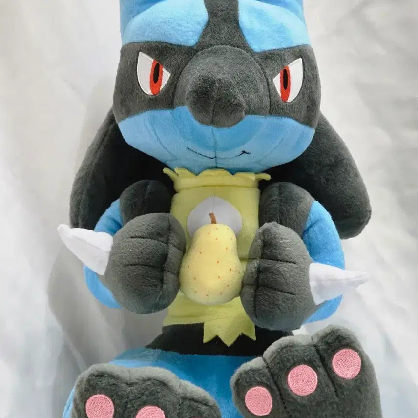 [BUNJANG] Banpresto Pokemon Mogumogu Time Lucario Plush / 일반택비포함) 포켓몬스터 반프레스토 모구모구타임 루카리오 인형 판매합니다
