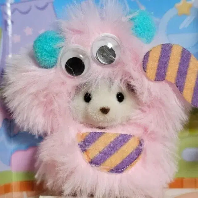 [BUNJANG] Sylvanian Families Funky Monster Trio Husky Newborn / 실바니안 퍼니 몬스터 트리오 허스키 신생아 핑크 분철 판매