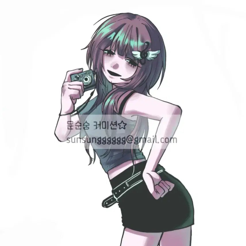 [BUNJANG] Custom Digital Art Commission / 2500원 풀채색 커미션