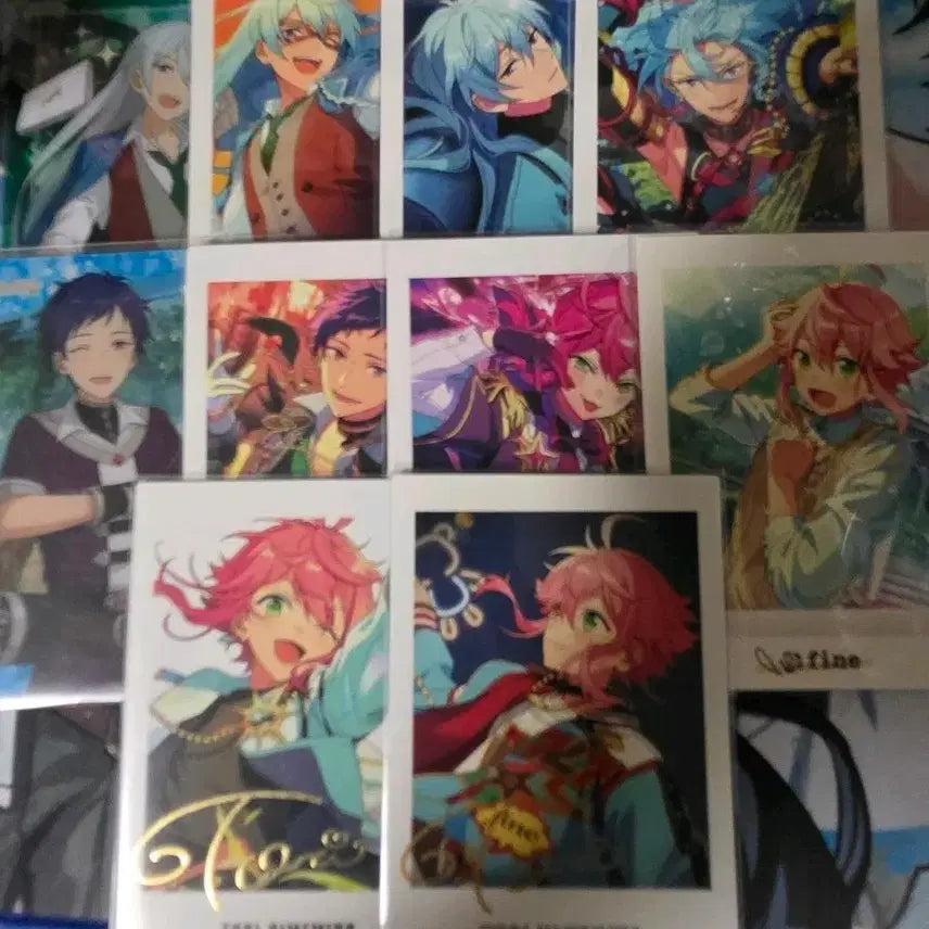 [BUNJANG] Ensemble Stars! Fine 9th 7th 6th Anniversary Pascha Cards Bundle Set / 앙스타 피네 와타루 토리 유즈루 9주년 7주년 6탄 파샷츠 파샤 클카