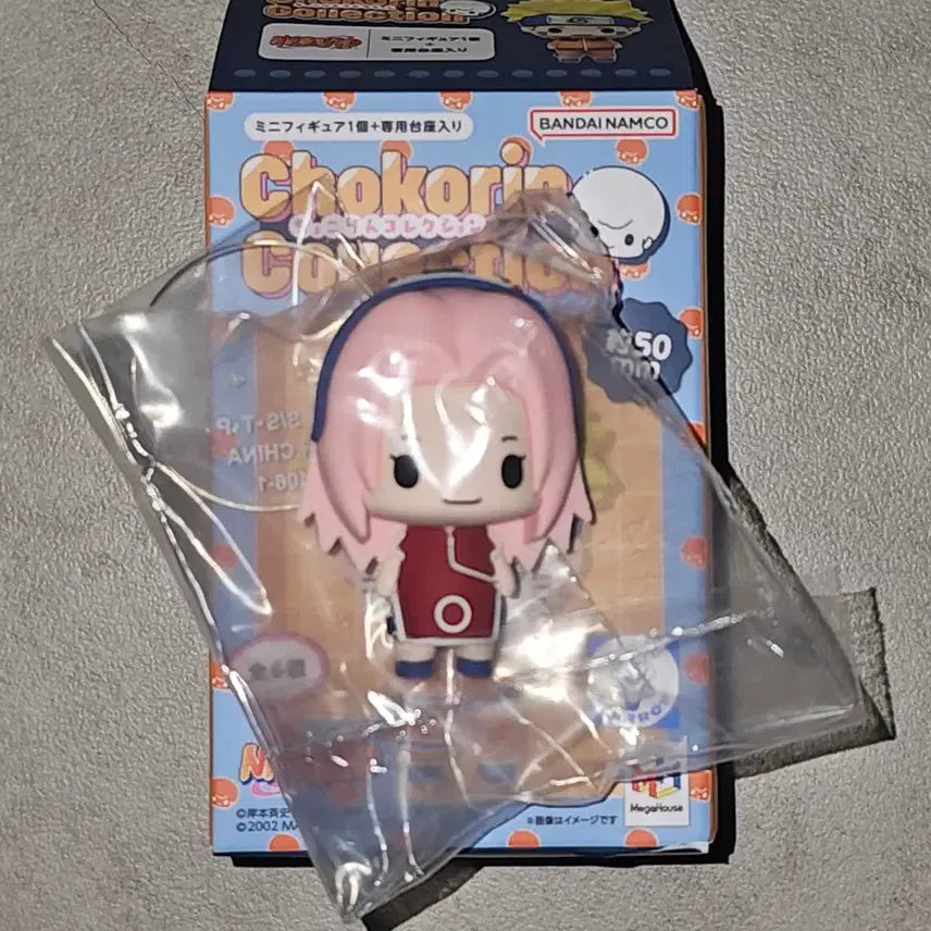 [BUNJANG] Naruto Chocoring Collection Haruno Sakura Figure (Box Included) / 나루토 초코링 컬렉션 하루노 사쿠라 피규어(박스 O)