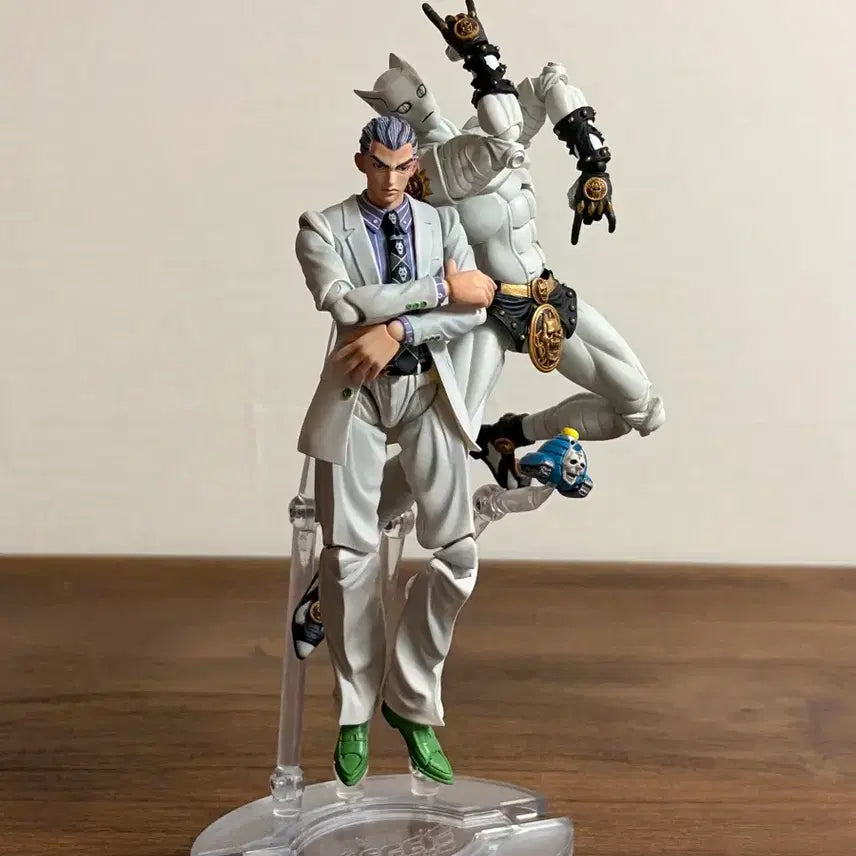 [BUNJANG] Super Action Statue Yoshikage Kira &amp; Killer Queen Bundle Set / 죠죠 초상가동 키라 요시카게, 킬러퀸 퍼스트 일괄