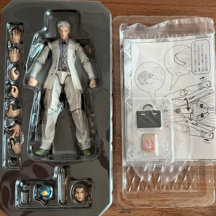[BUNJANG] Super Action Statue Yoshikage Kira &amp; Killer Queen Bundle Set / 죠죠 초상가동 키라 요시카게, 킬러퀸 퍼스트 일괄