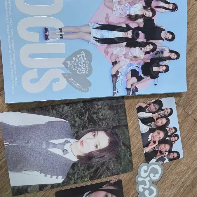 [BUNJANG] HearthstoHearts FOCUS Album + Jiwoo Photocard / 하츠투하츠 FOCUS 앨범 + 하츠투하츠 지우 포토카드 앨범