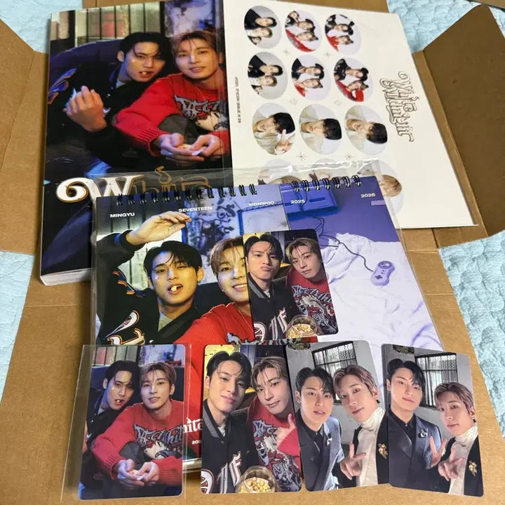[BUNJANG] SEVENTEEN Mingyu Wonwoo Dicon 2025 Winter Photobook Set / 민규원우 디아이콘 2025