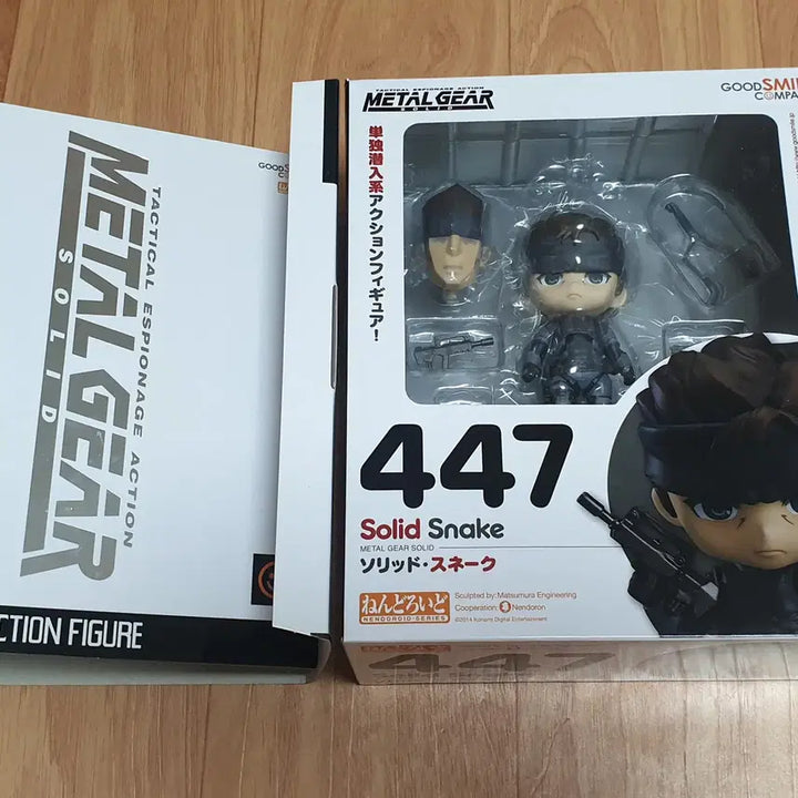 [BUNJANG] Good Smile Company Nendoroid 447 Solid Snake Metal Gear Solid Figure / 넨도로이드 447 메탈기어솔리드 솔리드 스네이크