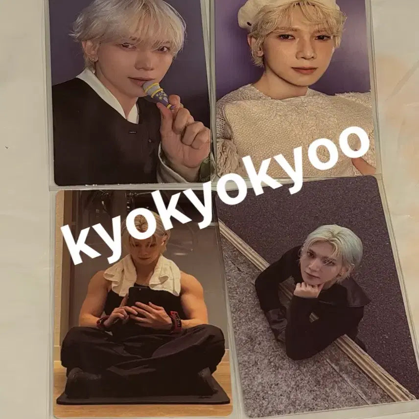 [SOLD OUT] [BUNJANG] ATEEZ Yeosang Bundle Set Photocard / 에이티즈 여상 포카 4장 일괄