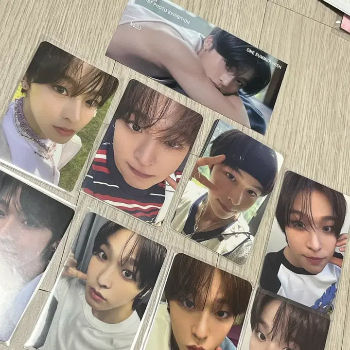 [BUNJANG] NCT WISH Riku Photocard + Exhibition POB Bundle Set / 엔시티 위시 리쿠 포카 + 전시회 특전 일괄