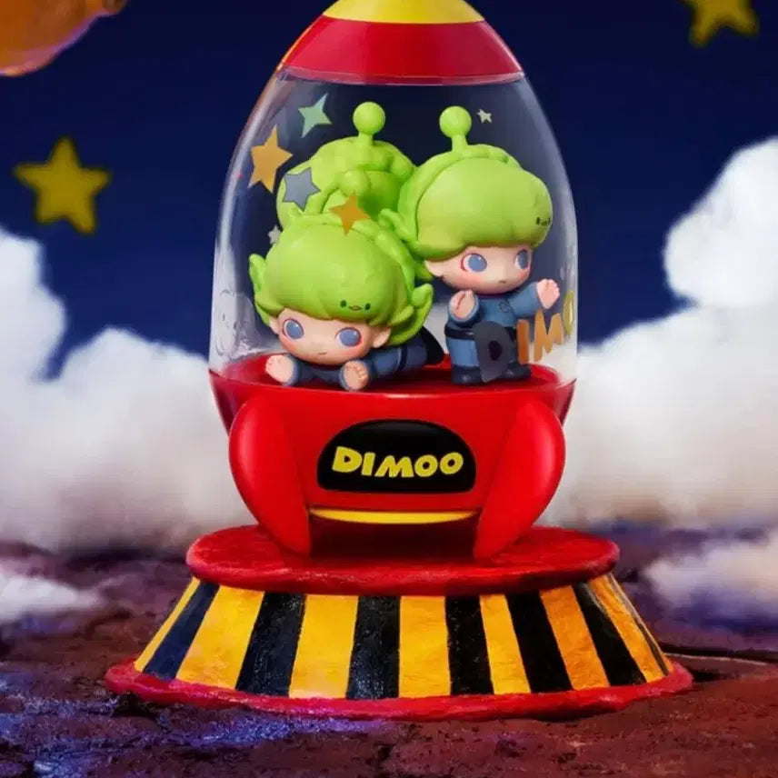 [BUNJANG] Pop Mart Rimo World Pixar Series Secret Space Crane Vinyl Unsealed Figure / 팝마트(정품) 리무월드 픽사 시리즈 시크릿(Space Crane)비닐미개봉상품