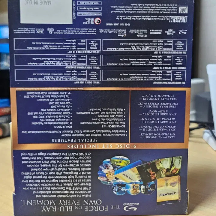[BUNJANG] Star Wars The Complete Saga Blu-ray / 스타워즈 더 컴플리트 사가 블루레이
