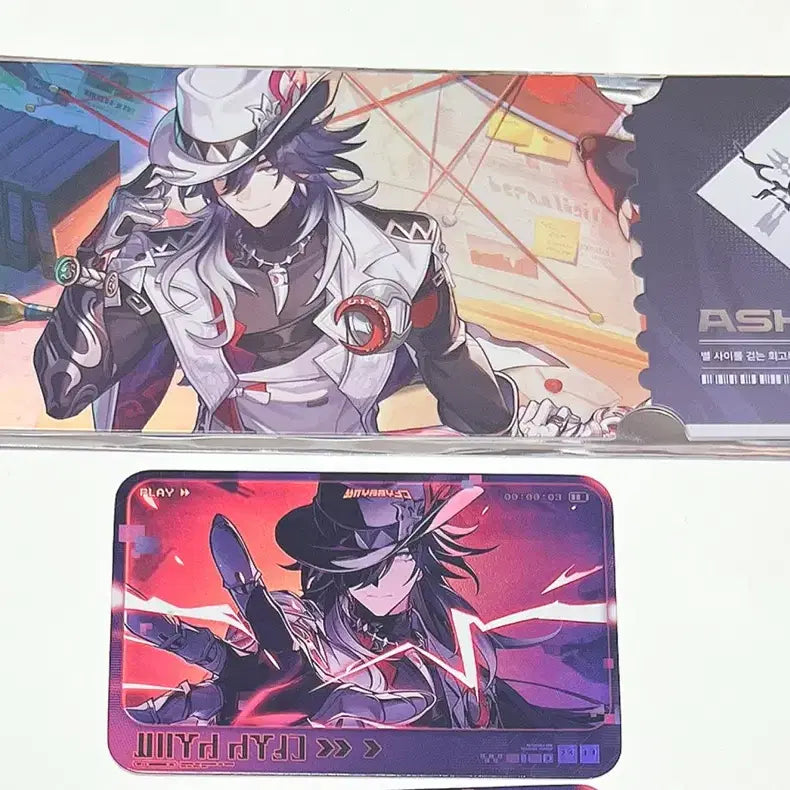 [BUNJANG] Honkai: Star Rail Ashvale Exhibition Exclusive Ticket Photocard / 붕괴 스타레일 붕스 전시회 애쉬베일 입장 특전 티켓 포카 포토카드