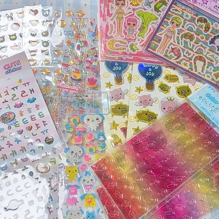 [BUNJANG] Vintage Stationery Stickers / 고전문구 ) 각종 고전스티커 판매