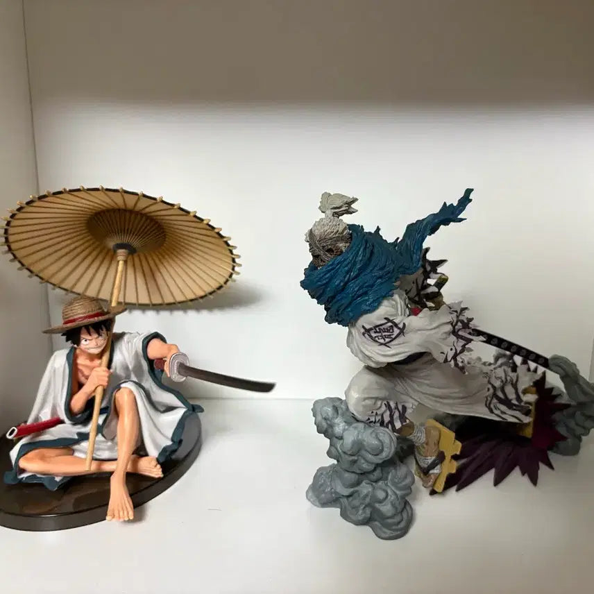 [BUNJANG] Banpresto World Figure Colosseum (BWFC) Luffy Figure with Hat and Umbrella / Bwfc루피 피규어