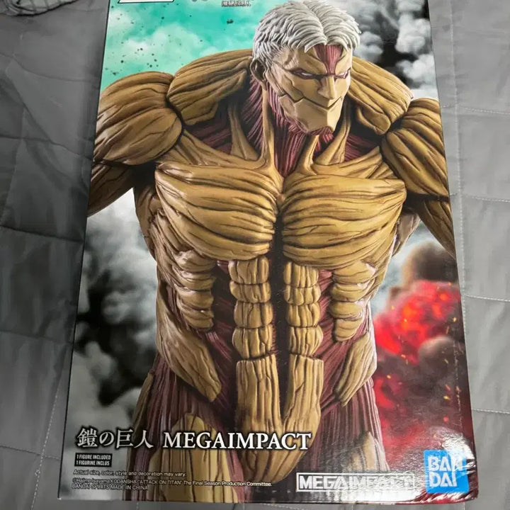 [BUNJANG] Attack on Titan Armored Titan A Prize IchibanSho Figure (Sealed) / (미개봉) 진격의거인 갑옷거인 A상 이치방쇼 진격의 거인