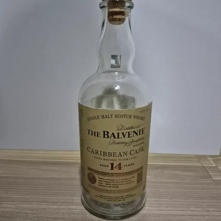 [BUNJANG] The Balvenie 14 Year Old Caribbean Cask Single Malt Scotch Whisky Empty Bottle / 발베니 14년 캐리비안 캐스크 위스키