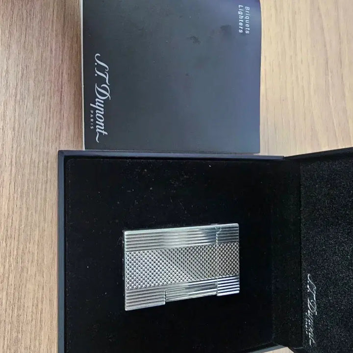 [BUNJANG] S.T. Dupont Line 2 Lighter - Silver / S.T. Dupont(듀퐁) 라이터  라인2 은장(정품박스+가스6개)판매
