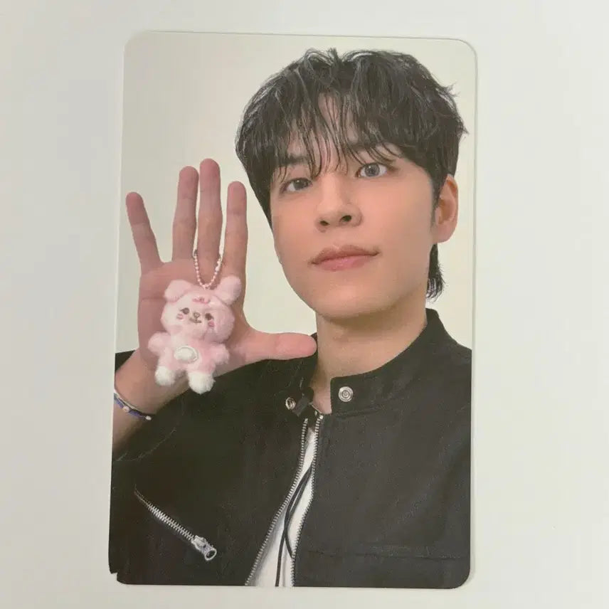 [BUNJANG] DAY6 Wonpil Forever Young Finale Clear Plush Pouch Photocard / 데이식스 원필포카 포에버영 피날레 클리어 플러시 파우치 포카