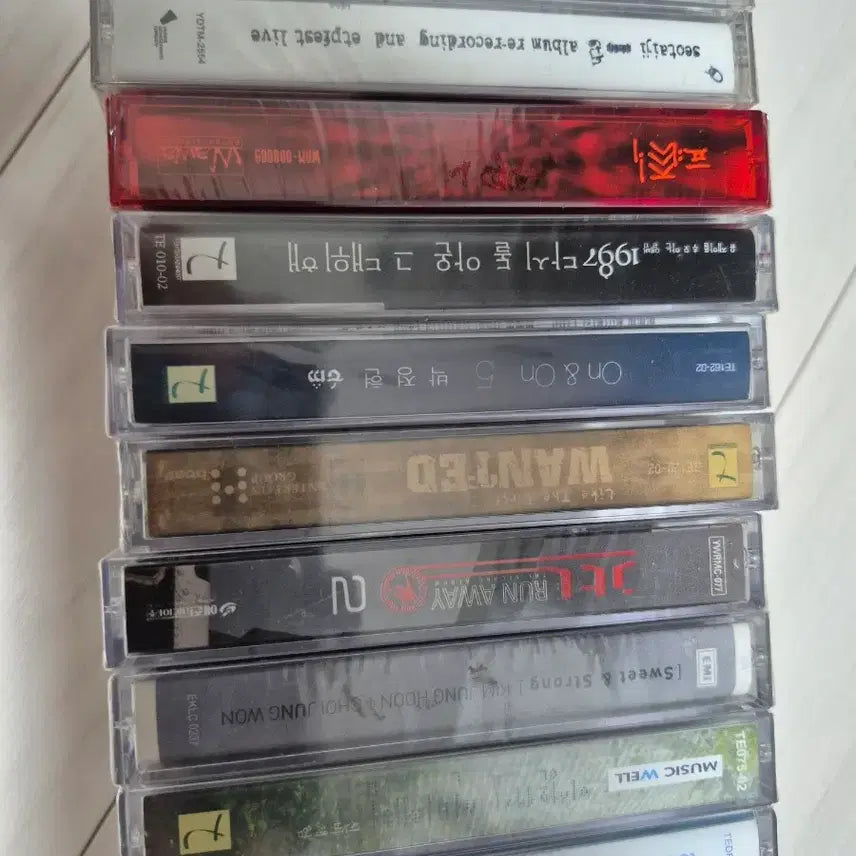 [BUNJANG] Sealed Cassette Tapes Bundle (Various Korean Artists) / 미개봉 유재하 이승환 이상은 서태지 박정현 UN JTL등 카세트 테이프 팝니다