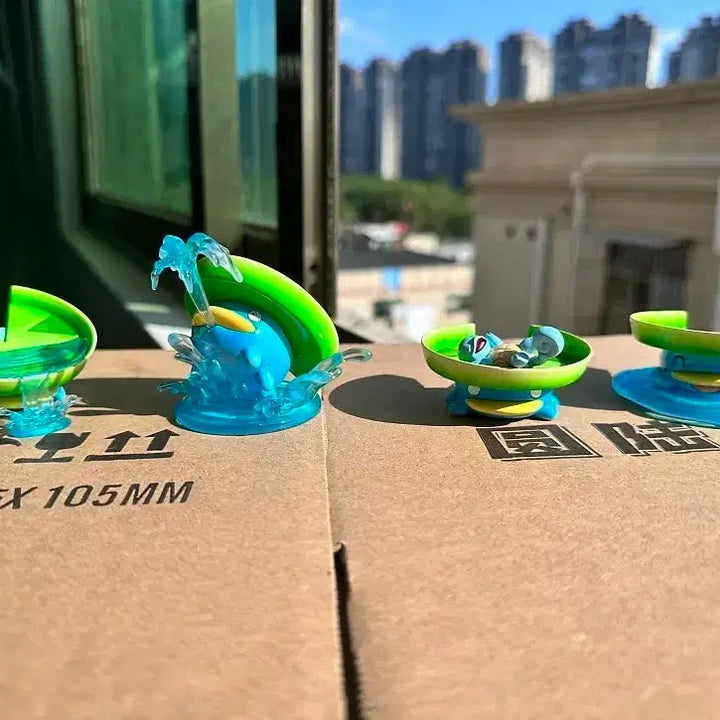 [BUNJANG] Baek Kyung Ok Lotusmon Figure Set (Excluding Squirtle) / 백경옥 연꽃몬 피규어. 포켓몬 스케일월드