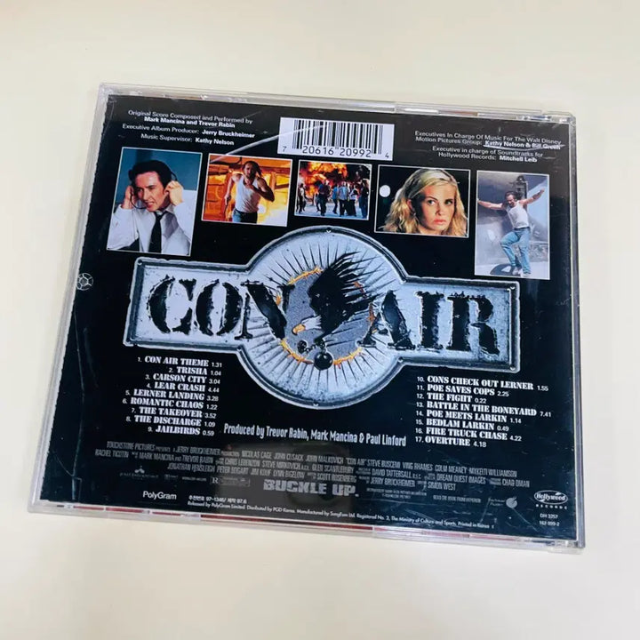 [BUNJANG] Con Air Original Motion Picture Soundtrack CD / [중고음반/CD] 콘에어 CON AIR 영화음악 OST