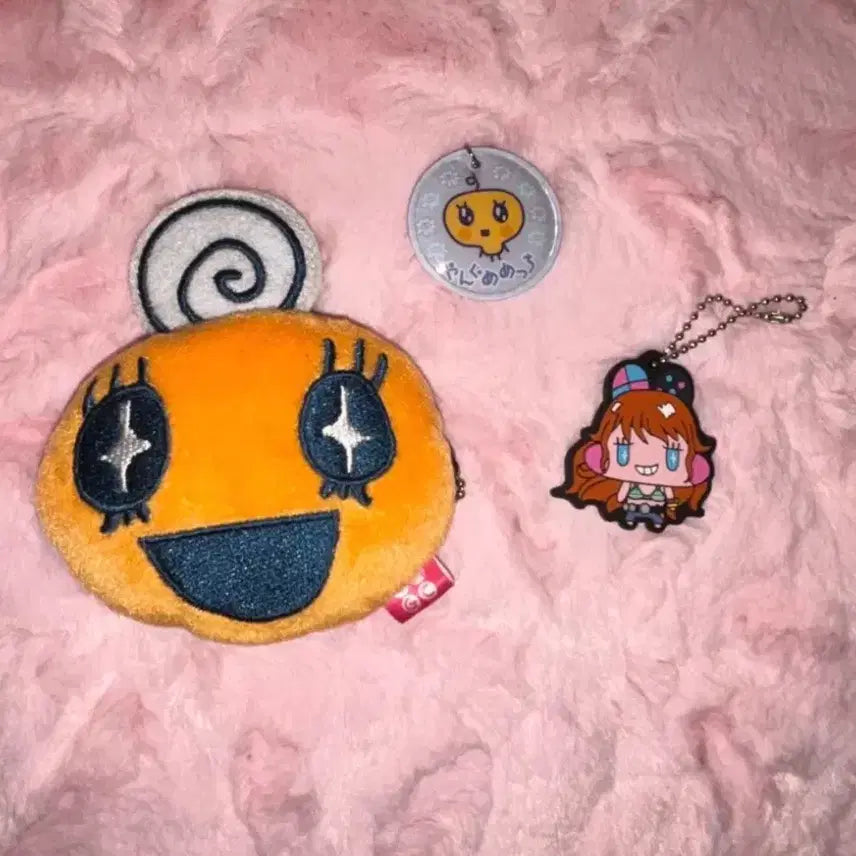 [BUNJANG] Tamagotchi Mamechi Coin Purse Keychain Bundle Set / 다마고치 메메치 동전지갑 키링 일괄판매