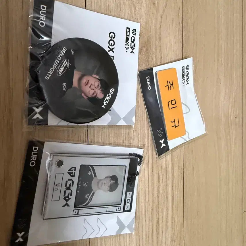 [BUNJANG] Gen.G GGX Duro 3-Piece Merchandise Bundle Set / 젠지ggx 듀로 굿즈3종 일괄
