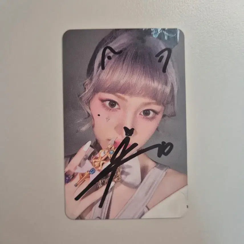 [BUNJANG] IVE Liz Signed Photocard / 아이브 리즈 싸포 판패