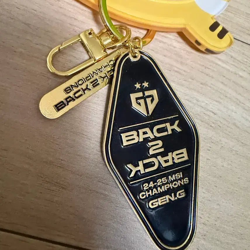 [BUNJANG] Gen.G 2025 MSI Championship Metal Keychain / 젠지 25msi 우승 키링