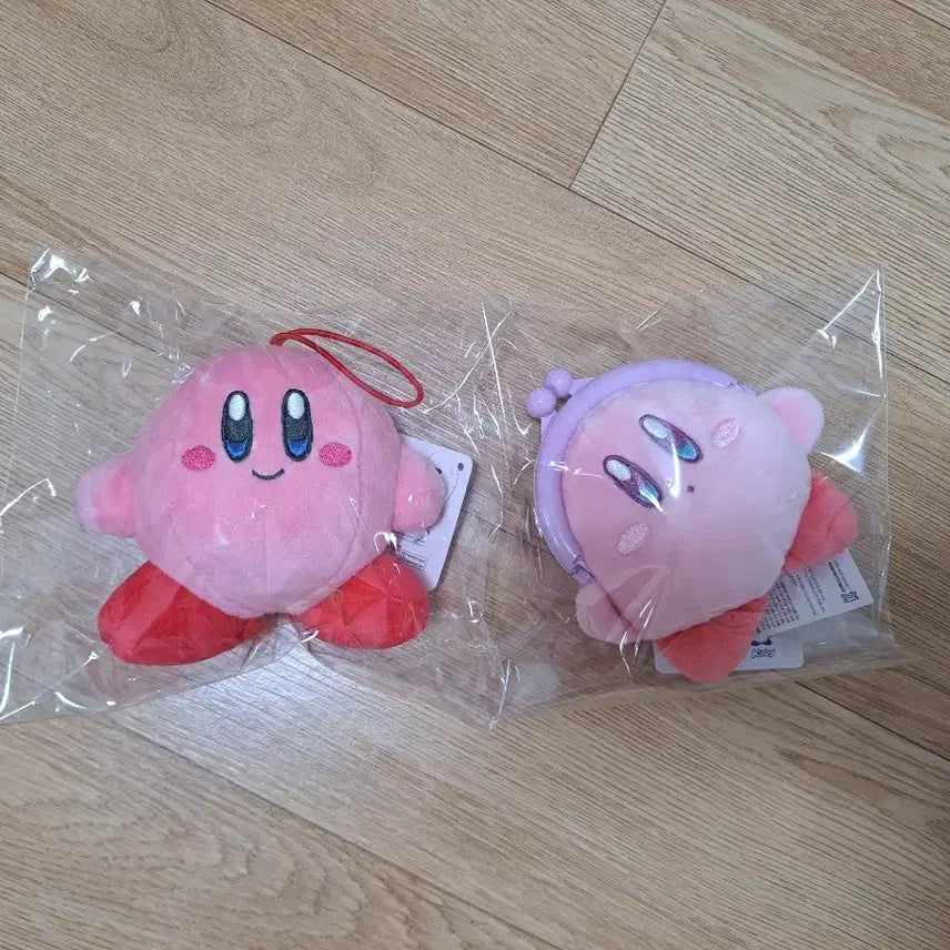 [BUNJANG] Kirby Plush Keychain Coin Pouch Bundle Set / (일괄) 별의커비 인형 키링, 동전지갑