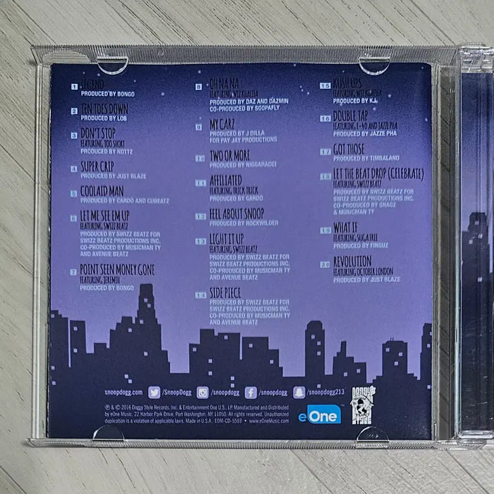 [BUNJANG] Snoop Dogg Coolaid US Version CD / Snoop Dogg - Coolaid - 미국반 CD - 스눕독