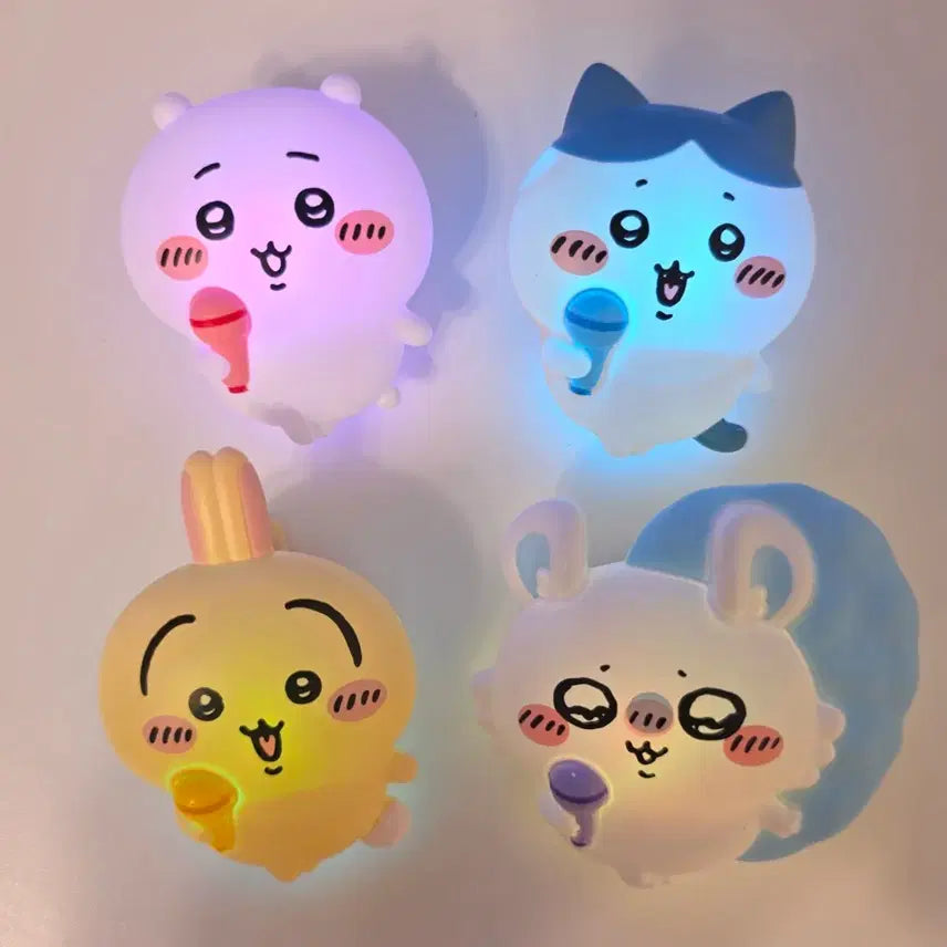 [BUNJANG] Chiikawa Light Clip Set / 치이카와 라이트 클립 4종 가챠