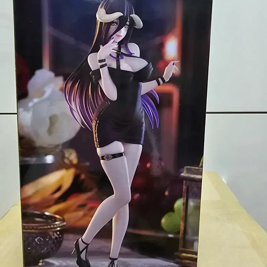 [BUNJANG] Overlord Albedo Trio-Try-it Mini Dress Figure / 오버로드 알베도 Trio-Try-it 피규어