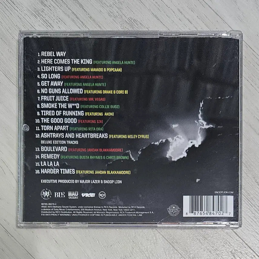 [BUNJANG] Snoop Lion Reincarnated US Edition CD / Snoop Lion - 스눕 라이언 - Reincarnated - 미국반 CD