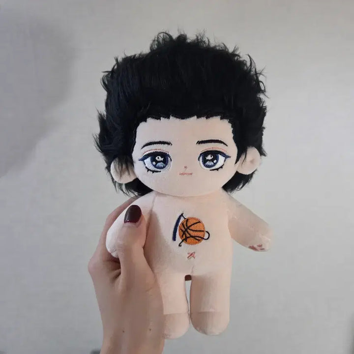 [BUNJANG] Sendo Yoon Hyup 20cm Plush Doll Slam Dunk / 센도 윤대협 솜인형+의상 2셋 슬램덩크